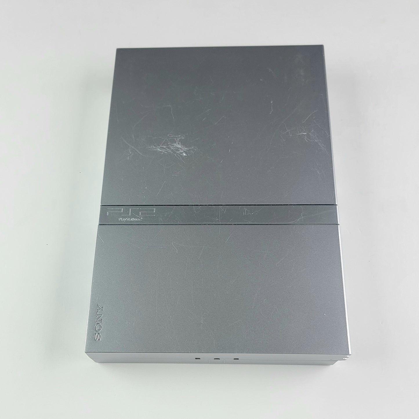 Sony PlayStation 2 Slim Silver Console Bundle